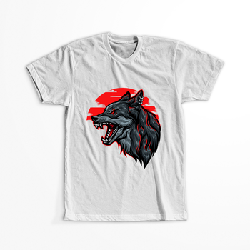 Koszulka Wilk WYBIERZ KOLOR KOSZULKI I FASON