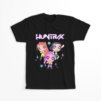 Koszulka Czarna KPop Demon Hunters WYBIERZ KOLOR KOSZULKI I FASON