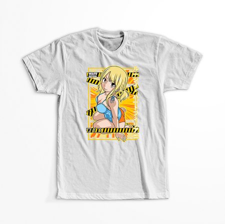 Koszulka Biała Fairy Tail - WYBIERZ KOLOR KOSZULKI I FASON