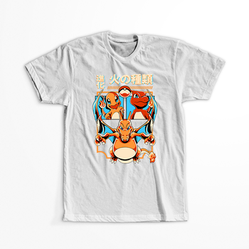 Koszulka Biała - Pokemon - WYBIERZ KOLOR KOSZULKI I FASON