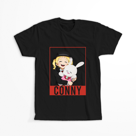 Koszulka Czarna - The Promised Neverland - WYBIERZ KOLOR KOSZULKI I FASON