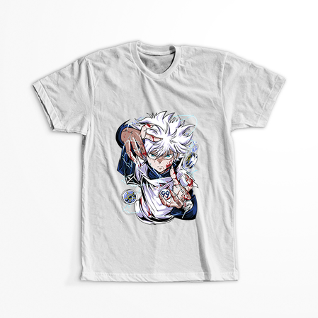 Koszulka Biała Hunter x Hunter WYBIERZ KOLOR KOSZULKI I FASON