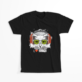 Koszulka Muzyka KOLOR KOSZULKI I FASON