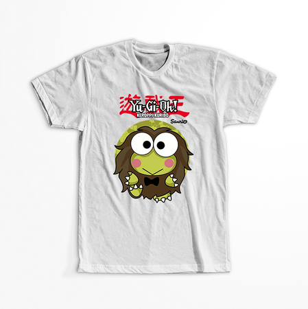 Koszulka Biała - Keroppi & Yu-Gi-Oh! - WYBIERZ KOLOR KOSZULKI I FASON