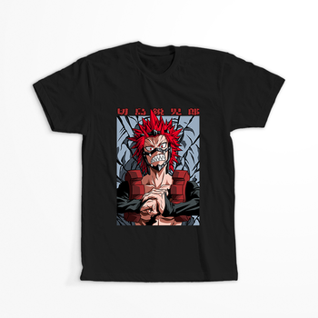 Koszulka Czarna My Hero Academia / Akademia bohaterów - WYBIERZ KOLOR KOSZULKI I FASON