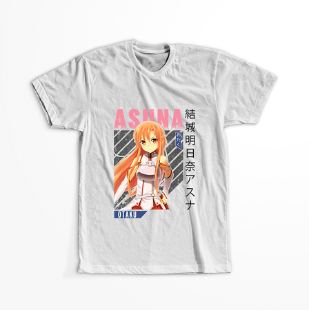 Koszulka Biała Sword Art Online WYBIERZ KOLOR KOSZULKI I FASON