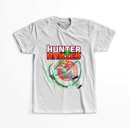 Koszulka Biała Hunter x Hunter WYBIERZ KOLOR KOSZULKI I FASON