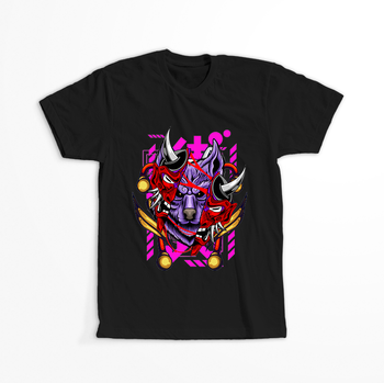 Koszulka Samuraj wilk KOLOR KOSZULKI I FASON