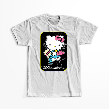 Koszulka Biała - Hello Kitty - WYBIERZ KOLOR KOSZULKI I FASON