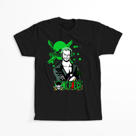 Koszulka Czarna One Piece - WYBIERZ KOLOR KOSZULKI I FASON