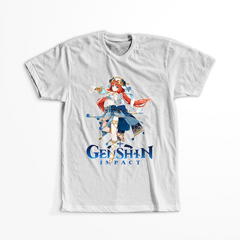 Koszulka Biała Genshin Impact - Nilou - WYBIERZ KOLOR