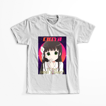 Koszulka Biała - Is the Order a Rabbit? - WYBIERZ KOLOR KOSZULKI I FASON