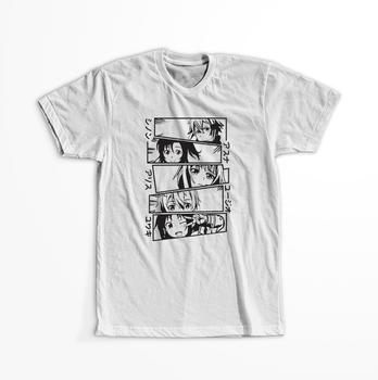 Koszulka Biała Sword Art Online - WYBIERZ KOLOR KOSZULKI I FASON