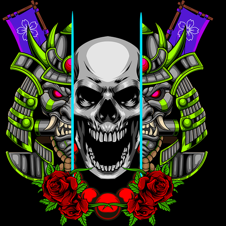 Koszulka Samuraj WYBIERZ KOLOR KOSZULKI I FASON