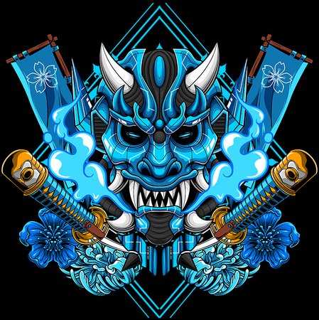 Koszulka Samuraj WYBIERZ KOLOR KOSZULKI I FASON