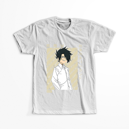 Koszulka Biała - The Promised Neverland - WYBIERZ KOLOR KOSZULKI I FASON