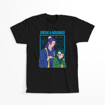 Koszulka Czarna The Apothecary Diaries / Zapiski Zielarki - WYBIERZ FASON I KOLOR KOSZULKI