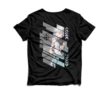 Koszulka Czarna Wuthering Waves - WYBIERZ FASON I KOLOR KOSZULKI