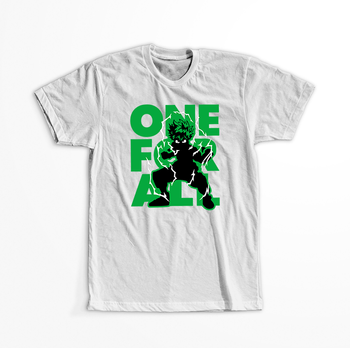 Koszulka Biała My Hero Academia / Akademia bohaterów - WYBIERZ KOLOR KOSZULKI I FASON