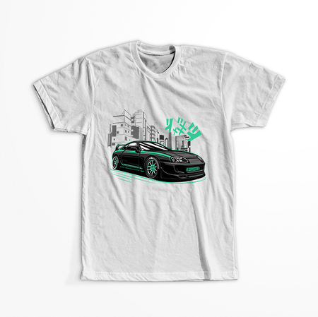 Koszulka Samochód WYBIERZ KOLOR KOSZULKI I FASON