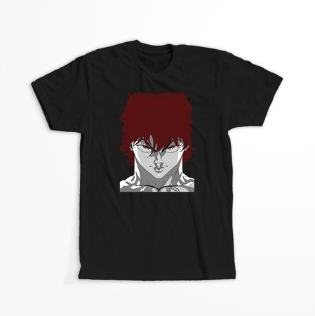 Koszulka Czarna Baki the Grappler - WYBIERZ KOLOR KOSZULKI I FASON