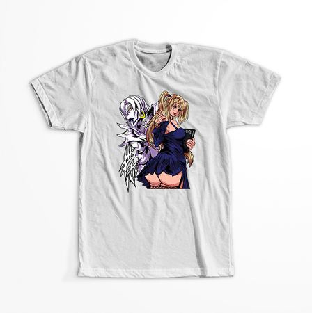 Koszulka Biała Death Note - WYBIERZ KOLOR KOSZULKI I FASON