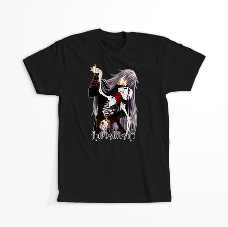 Koszulka Czarna Kuroshitsuji - WYBIERZ KOLOR KOSZULKI I FASON