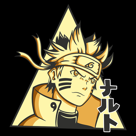 Koszulka Biała Naruto / Boruto - WYBIERZ KOLOR KOSZULKI I FASON