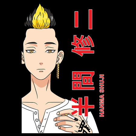 Koszulka Biała Tokyo Revengers WYBIERZ KOLOR KOSZULKI I FASON