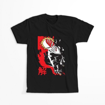 Koszulka Czarna Bleach - WYBIERZ KOLOR KOSZULKI I FASON