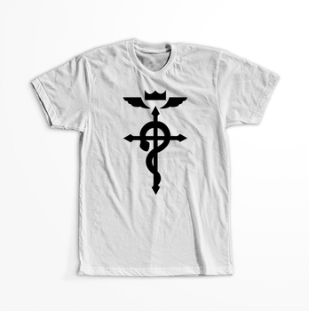 Koszulka Biała Fullmetal Alchemist - WYBIERZ KOLOR KOSZULKI I FASON