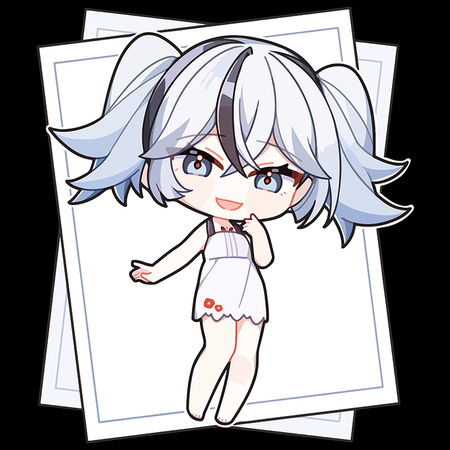 Koszulka Biała Wuthering Waves - WYBIERZ FASON I KOLOR KOSZULKI 