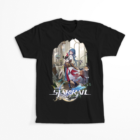 Koszulka Czarna - Honkai Star Rail - Natasha WYBIERZ KOLOR KOSZULKI I FASON