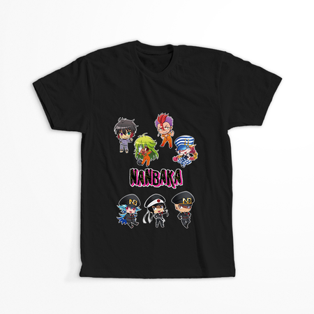 Koszulka Czarna Nanbaka WYBIERZ KOLOR KOSZULKI I FASON