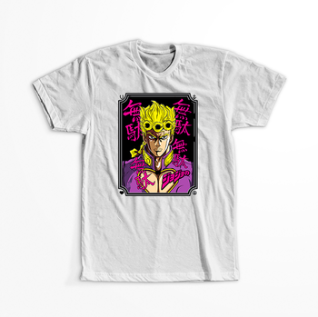 Koszulka Biała JOJO's Bizarre Adventure - WYBIERZ KOLOR KOSZULKI I FASON
