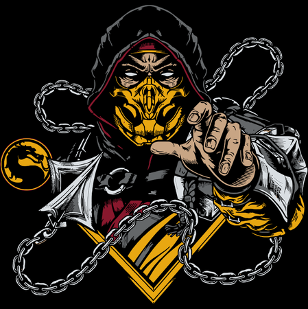 Koszulka Mortal Kombat KOLOR KOSZULKI I FASON