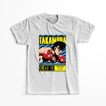 Koszulka Biała - Hajime no Ippo - WYBIERZ KOLOR KOSZULKI I FASON