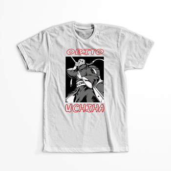 Koszulka Biała Naruto / Boruto - WYBIERZ KOLOR KOSZULKI I FASON