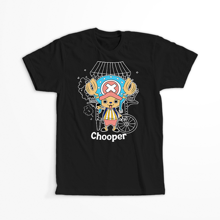 Koszulka Czarna One Piece - WYBIERZ KOLOR KOSZULKI I FASON