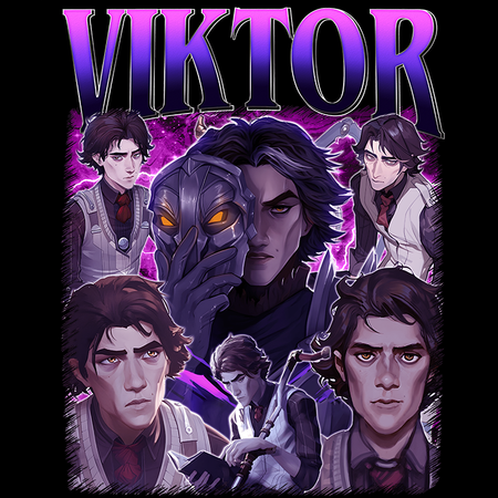 Koszulka Czarna - League of Legends & Arcane - WYBIERZ KOLOR KOSZULKI I FASON