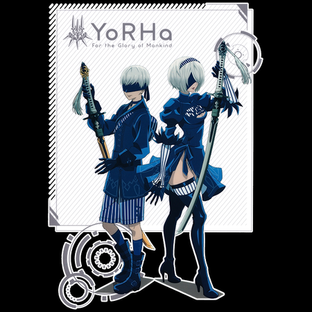 Koszulka Biała NieR - WYBIERZ KOLOR KOSZULKI I FASON