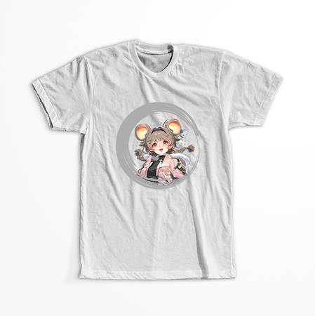 Koszulka Biała Wuthering Waves - WYBIERZ FASON I KOLOR KOSZULKI 