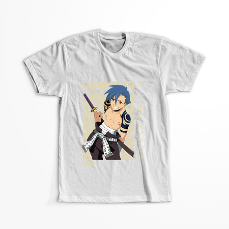 Koszulka Biała Tengen Toppa Gurren Lagann - WYBIERZ KOLOR KOSZULKI I FASON