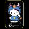 Koszulka Czarna - Hello Kitty - WYBIERZ KOLOR KOSZULKI I FASON