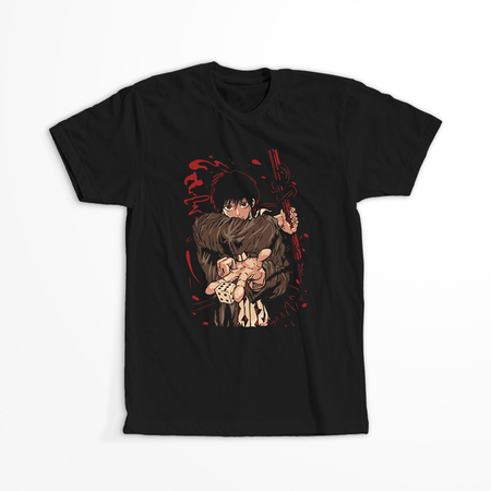 Koszulka Czarna Sakamoto Days - WYBIERZ KOLOR KOSZULKI I FASON