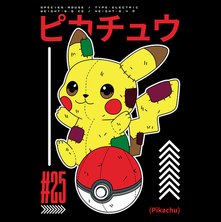 Koszulka Biała - Pokemon - WYBIERZ KOLOR KOSZULKI I FASON