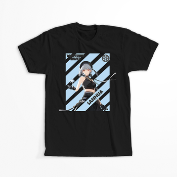 Koszulka Czarna Wuthering Waves - WYBIERZ FASON I KOLOR KOSZULKI