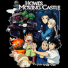 Koszulka Biała - Howl's Moving Castle - WYBIERZ KOLOR KOSZULKI I FASON