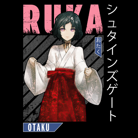 Koszulka Biała - Steins;Gate - WYBIERZ KOLOR KOSZULKI I FASON