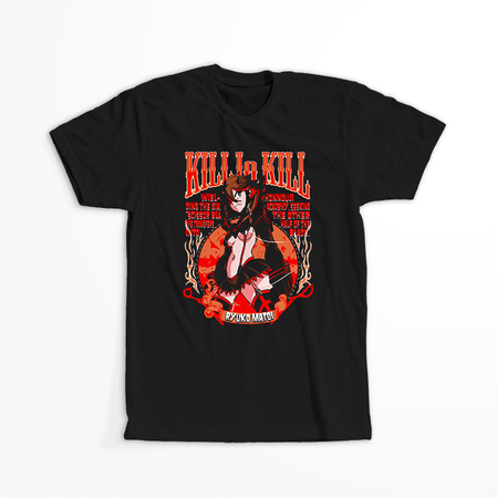 Koszulka Czarna - Kill La Kill - WYBIERZ KOLOR KOSZULKI I FASON